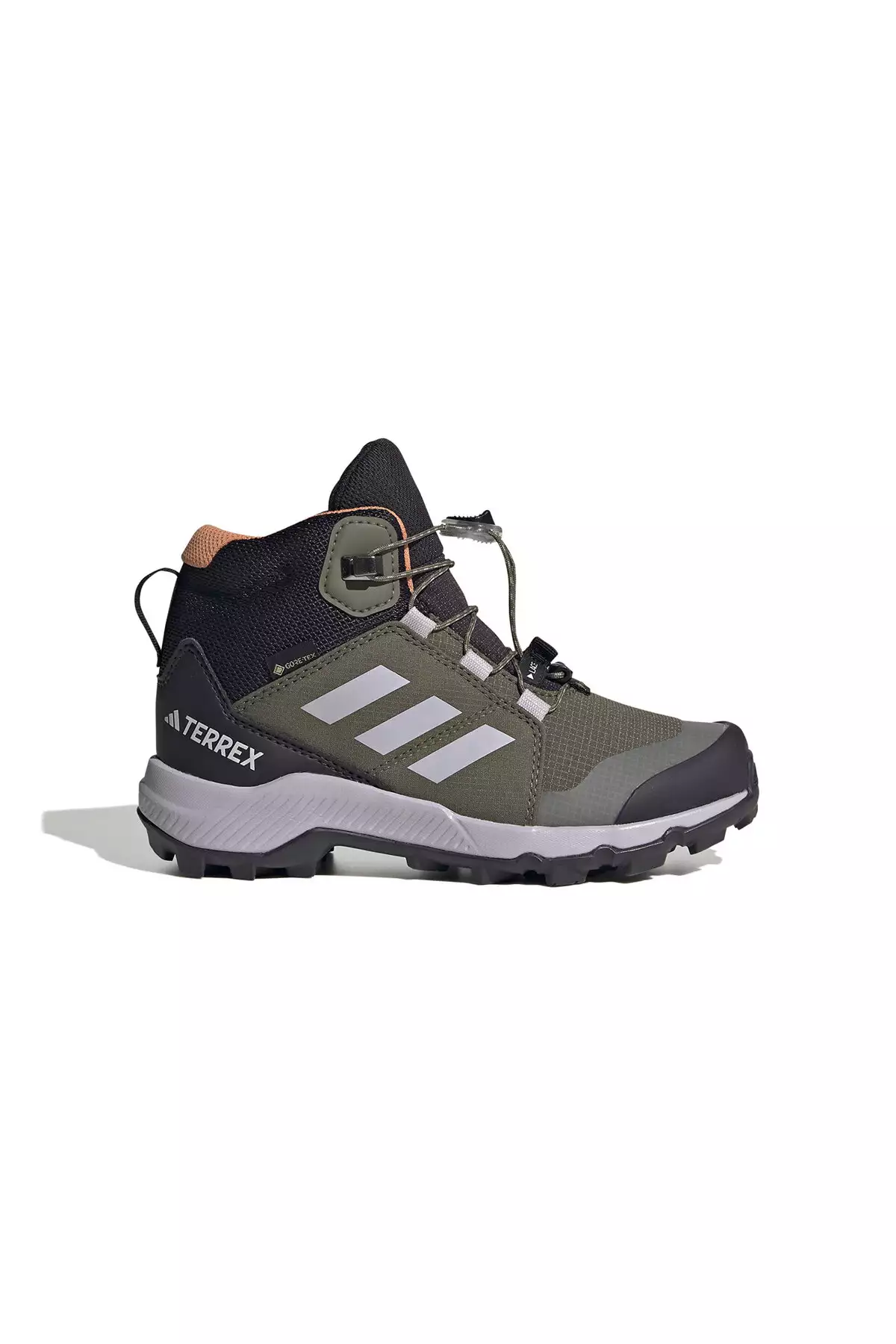 کفش بوتینگ کودکانه Terrex Mid Gtx K مدل ID0928 به رنگ خاکی برند adidas - 992581520