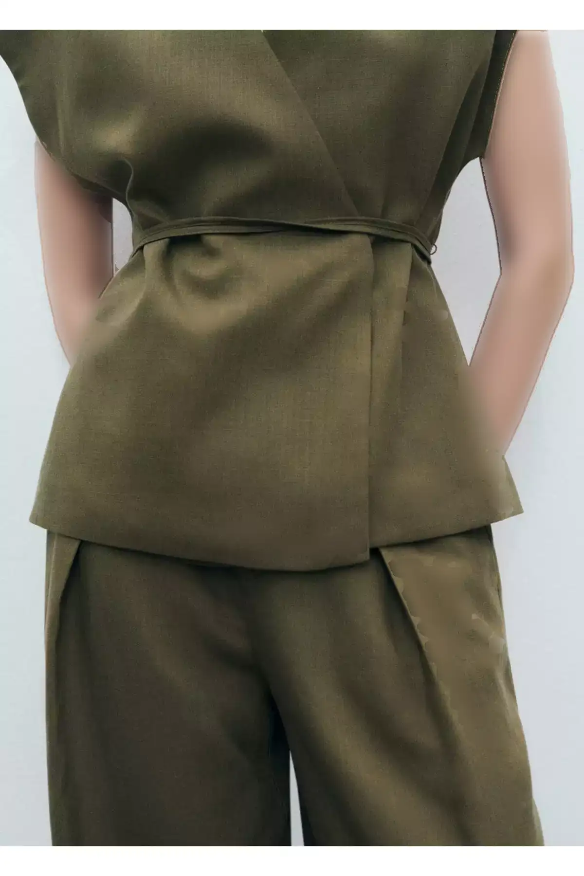 تیشرت کراس لیوسل برند MANGO - 937693226