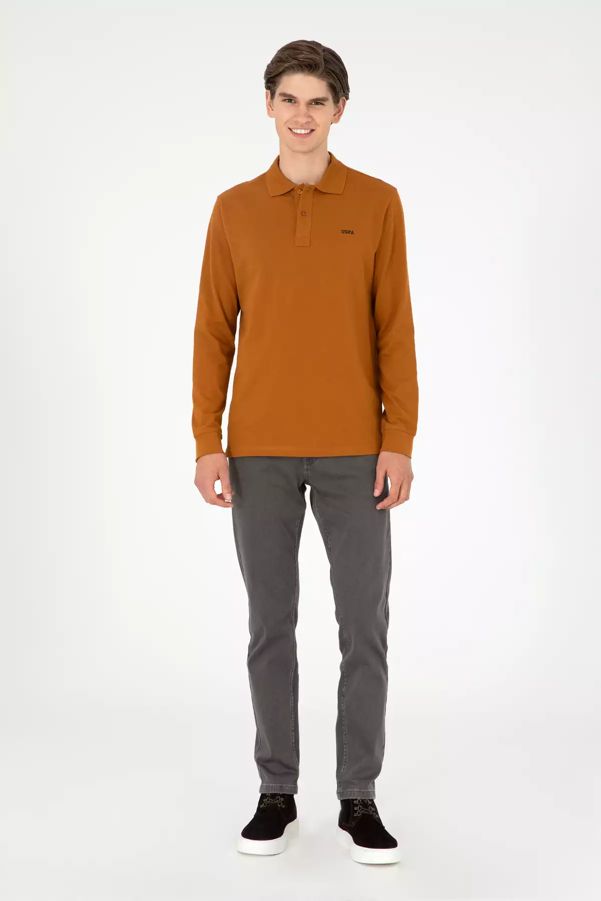 سویشرت پایه نارگیل مردانه 50295169-VR153 برند U.S. Polo Assn. - 857269381