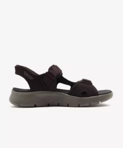 صندل مردانه گام راحتی فلت - ورودی آسان رنگ قهوهای 229210 برند Skechers - 920416671