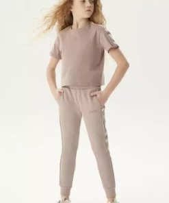 تیشرت قهوهای دخترانه BG Store برند Guess - 822516691