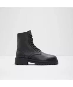 بوت مردانه چرم طبیعی سیاه نورتفیلد برند Aldo - 776618929