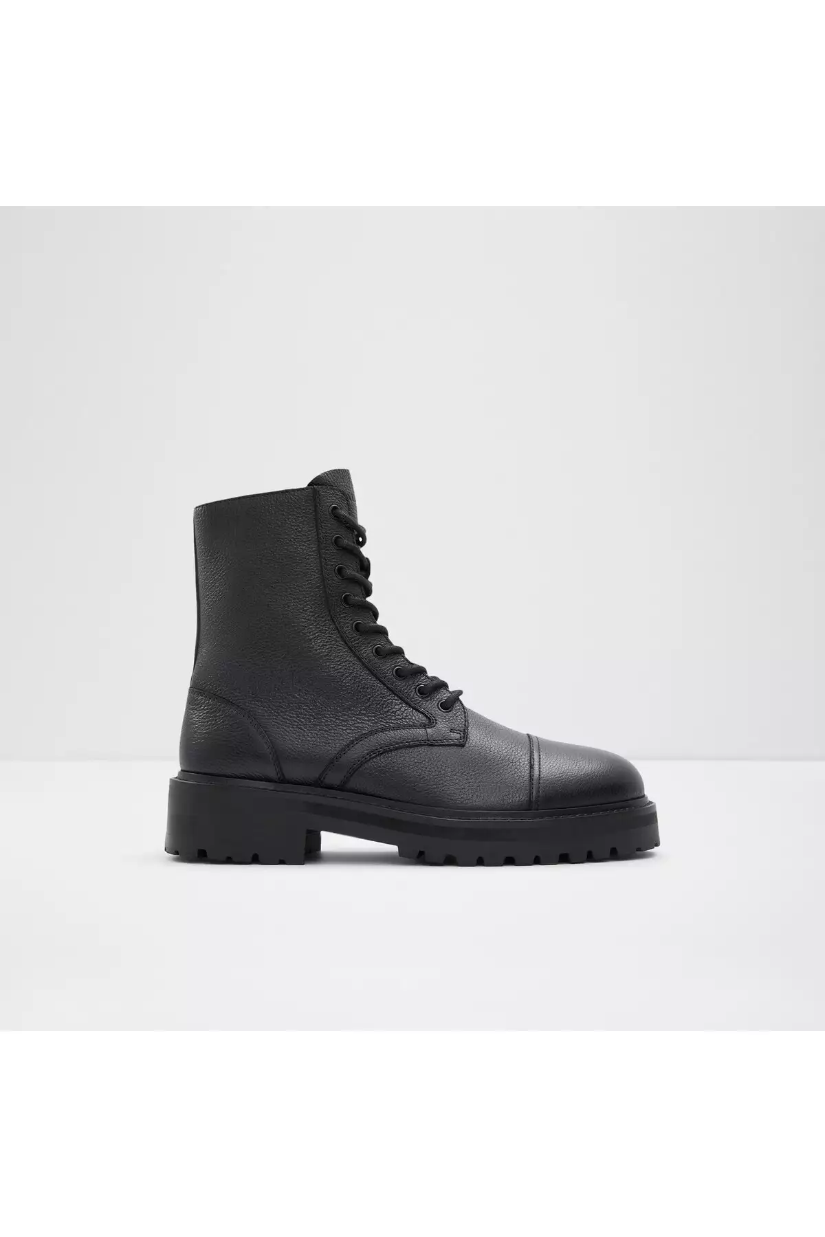 بوت مردانه چرم طبیعی سیاه نورتفیلد برند Aldo - 776618929