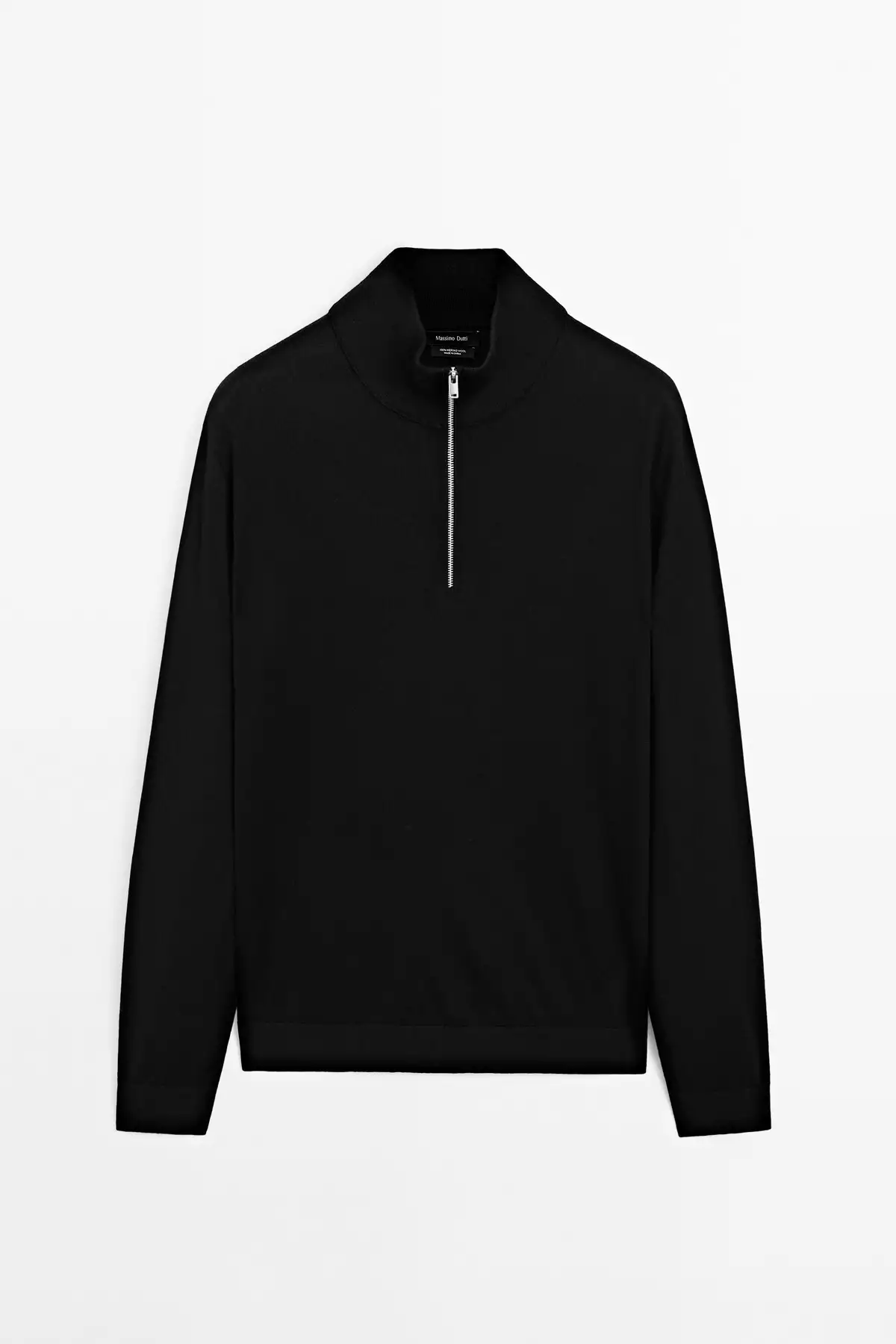 ژاکت با زیپ ترایکویی برند Massimo Dutti - 955297355