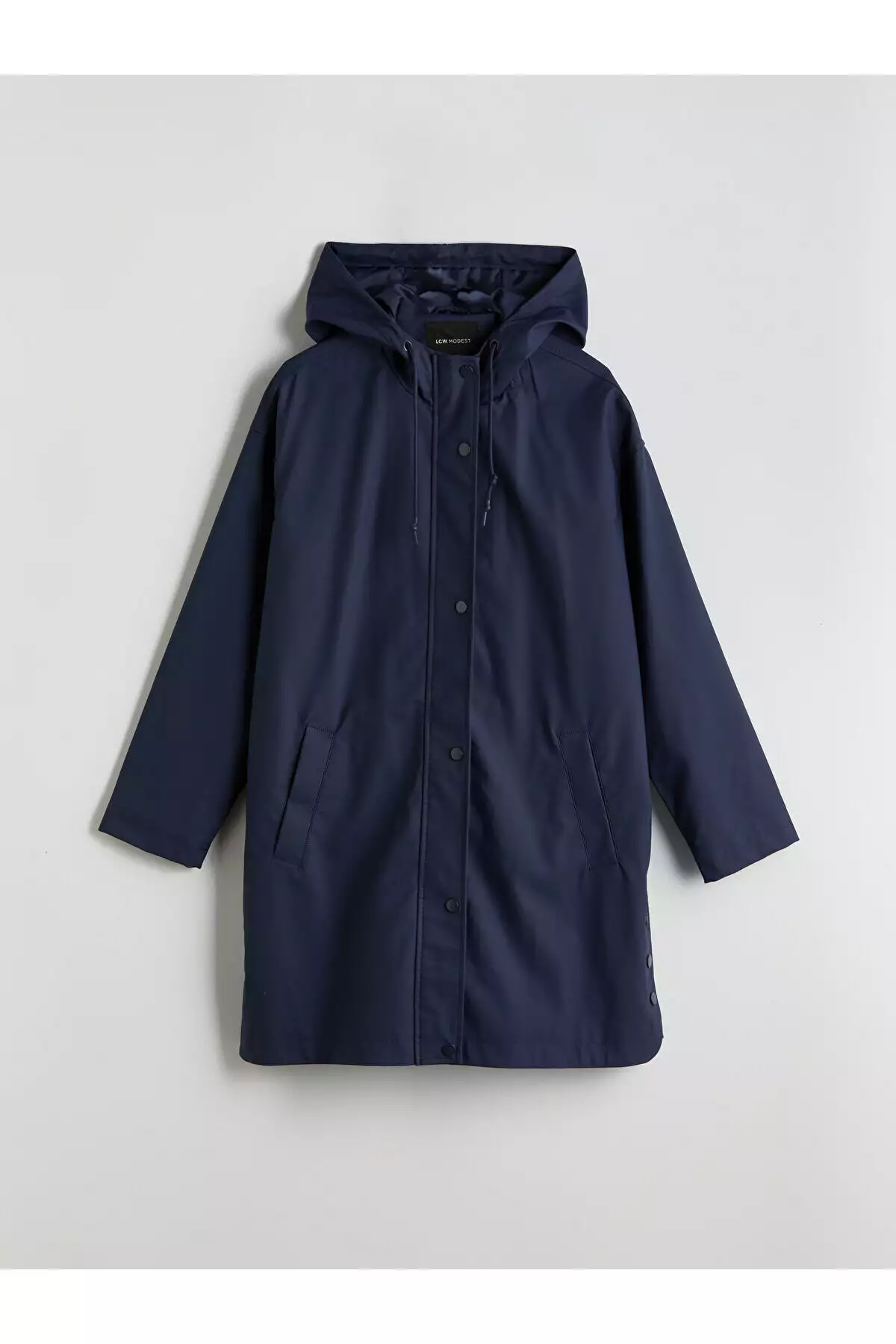 بارانگیر ساده کلاهدار زنانه اوزمارکا فصل جدید برند LC Waikiki - 1005411765