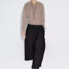 دامن میدی A شکل با کمر الاستیک برند Massimo Dutti - 1016780726