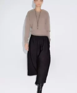دامن میدی A شکل با کمر الاستیک برند Massimo Dutti - 1016780726