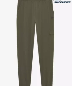 شلوار ورزش مردانه میکرو کالکشن مدل M جگر با پارچه بافت در رنگ خاکی برند Skechers - 856617720