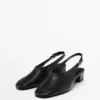 کفش پاشنهدار جلو باز برند Massimo Dutti - 942227864