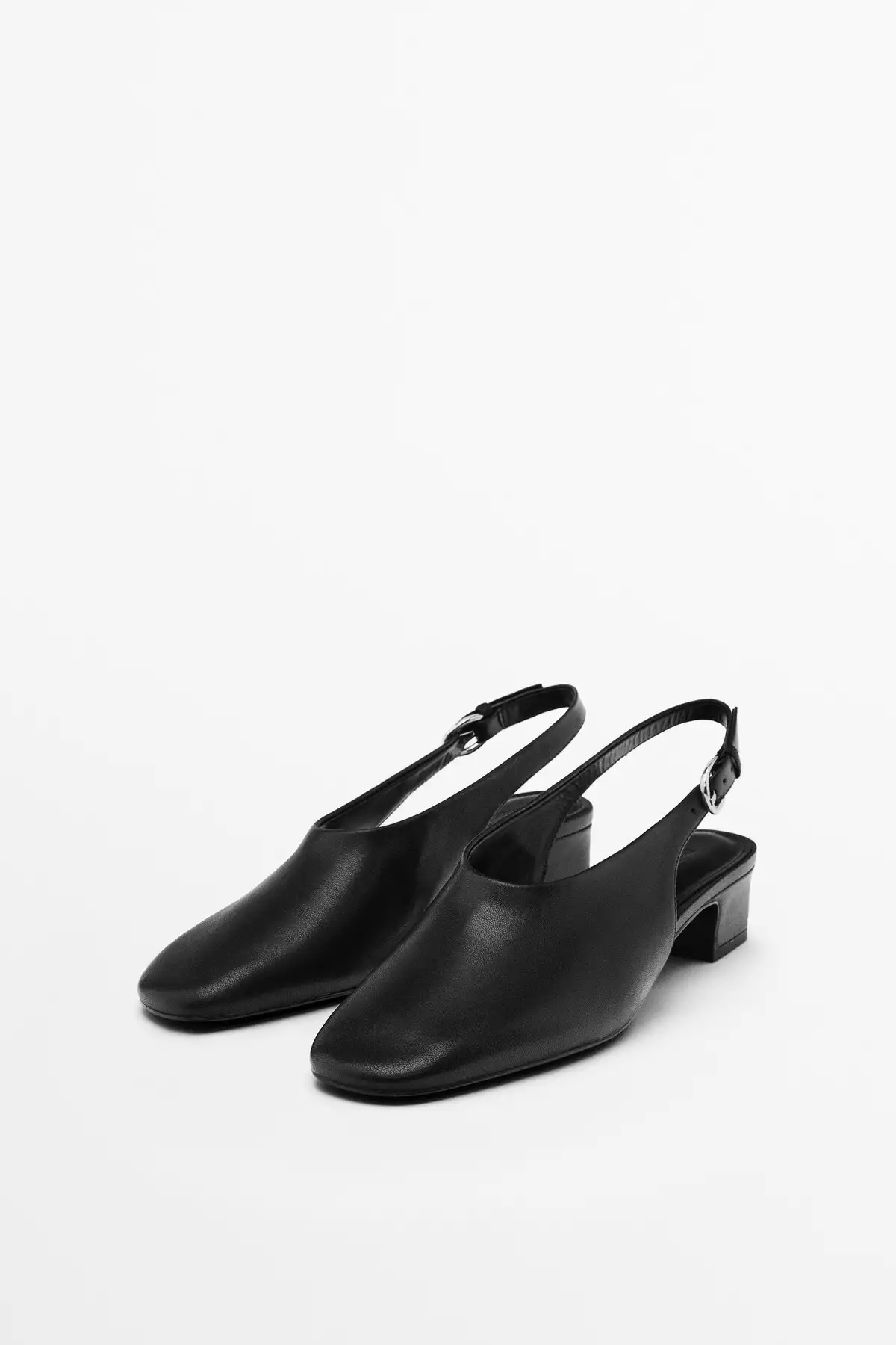 کفش پاشنهدار جلو باز برند Massimo Dutti - 942227864