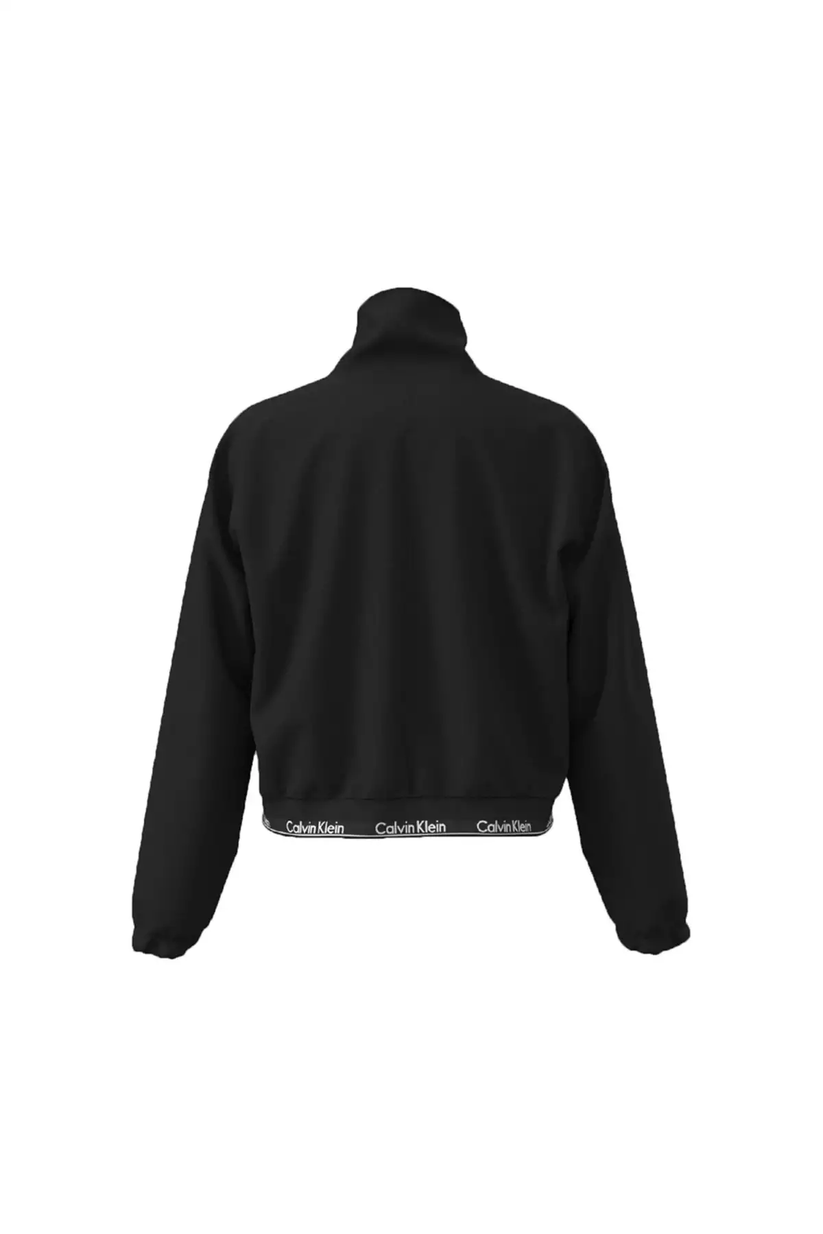 کاپشن زنانه فیت معمولی یقه دار - مشکی برند Calvin Klein - 985424909