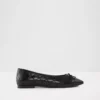 بابت زنانه برایلین - کفش مسطح چرم اصل مشکی برند Aldo - 151948666