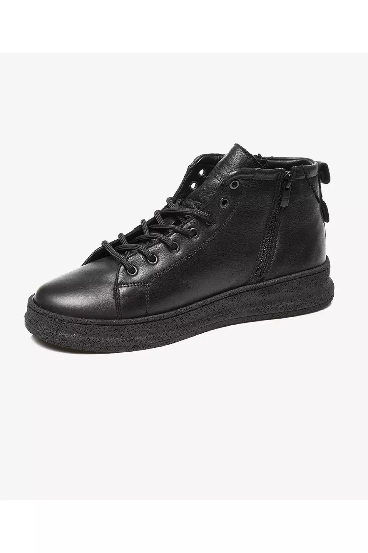 کفش ورزشی بوت چرم طبیعی مشکی مردانه ۳K1UB16373 برند Greyder - 767631886