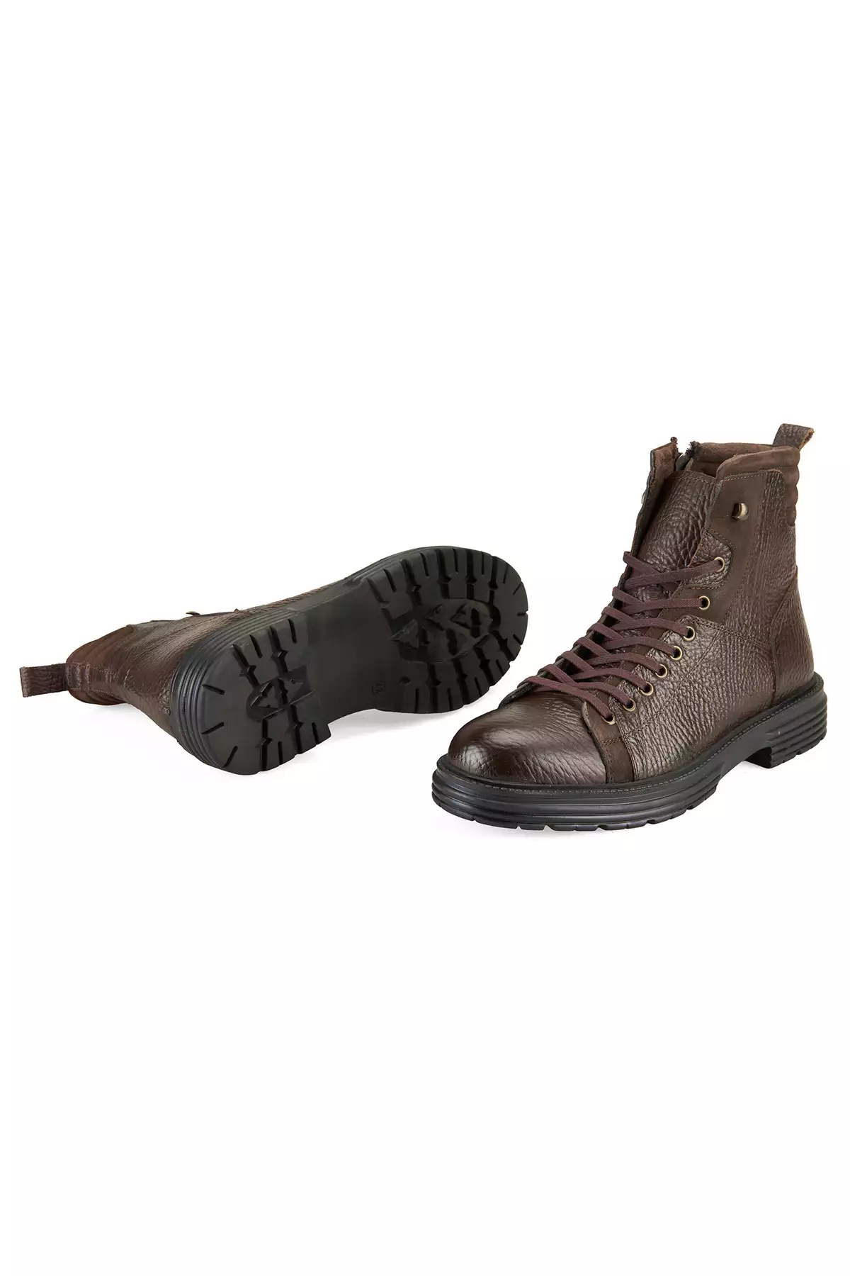 چکمه چرمی مردانه لینیا کافه برند Desa - 859882741