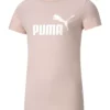 تی‌شرت دخترانه صورتی با طرح چاپی 85175775 ESSENTIAL برند Puma - 95704959