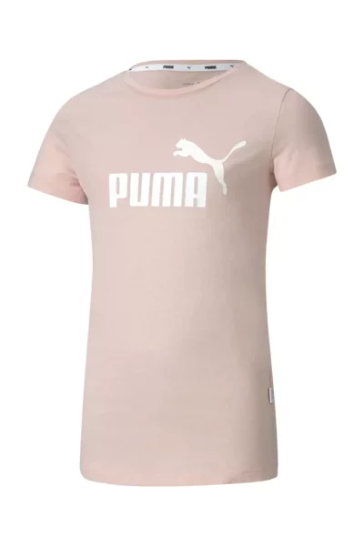 تی‌شرت دخترانه صورتی با طرح چاپی 85175775 ESSENTIAL برند Puma - 95704959