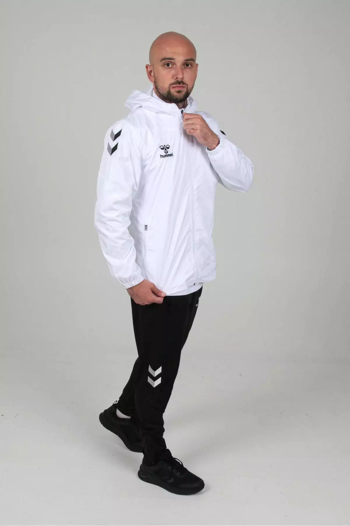 بارانی اورگن سفید برند hummel - 844228459