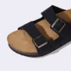 دمپایی مردانه تخت دو بند از جنس چرم مصنوعی مدل C3754AX24HS برند Defacto - 825411831