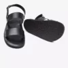 صندل مردانه سیاه از چرم طبیعی برند Greyder - 707196796