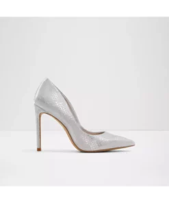 STESSY2.0 - کفش پاشنهدار زنانه نقرهای برند Aldo - 825996357