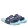 دمپایی مردانه بلوک رنگی آبی SLIDES برند Guess - 942953684