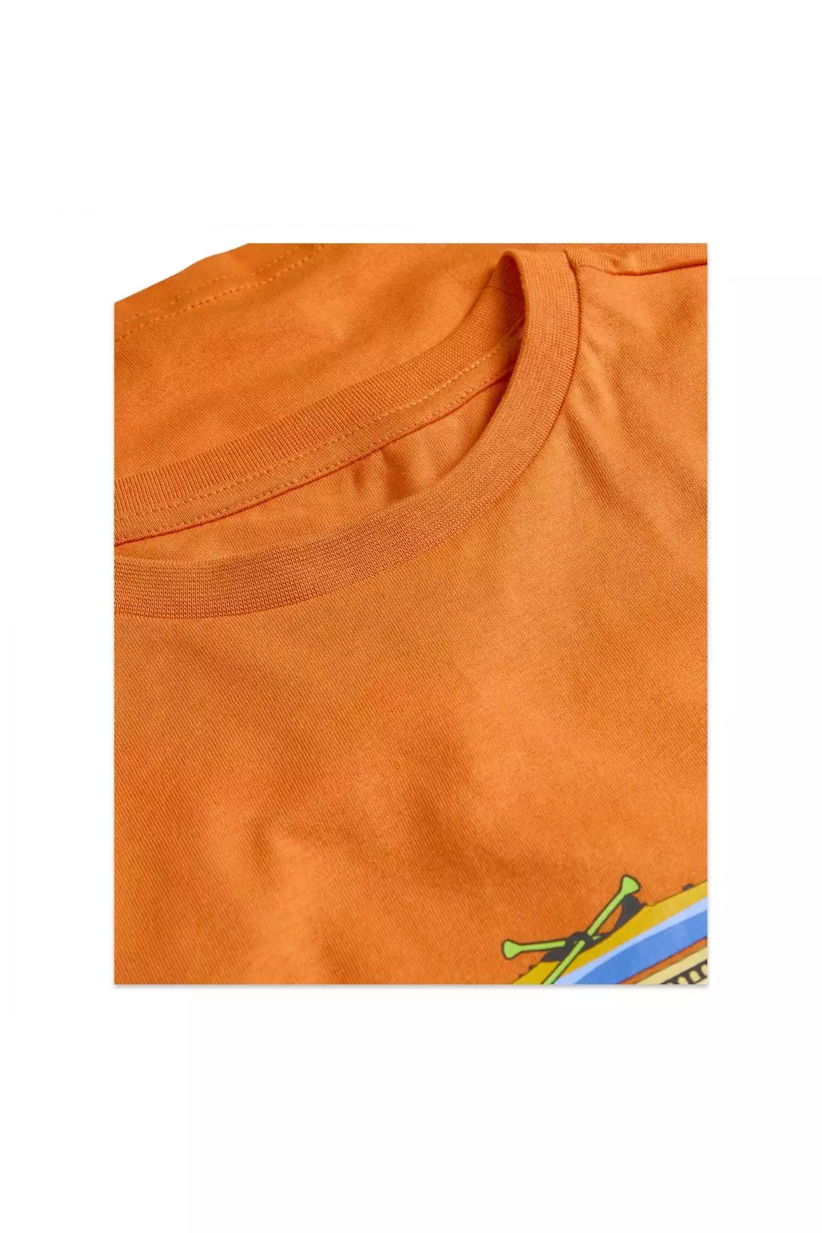 تیشرت بچهگانه آستین بلفی معمولی به رنگ نارنجی مدل SK2510102 برند Skechers - 947434041