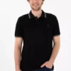 تیShirt polo یقه دار مردانه با فیت معمولی مشکی 50306011-VR046 برند U.S. Polo Assn. - 928124840