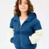 کاپشن شرپای بزرگ برای پسران - رنگ آبی مدل SK2520044-0914 برند Skechers - 981631510