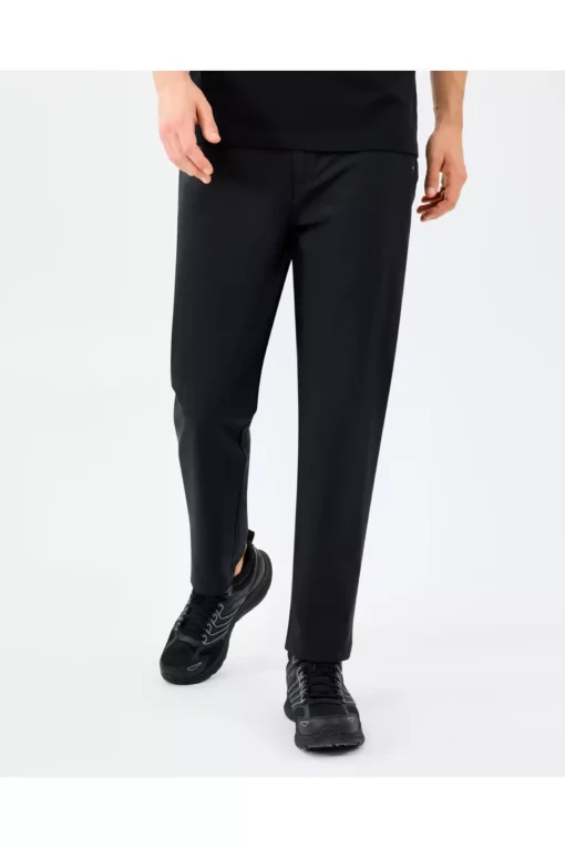 شلوار باریک مردانه مشکی M Coated S2520148-3817 برند Skechers - 991040186