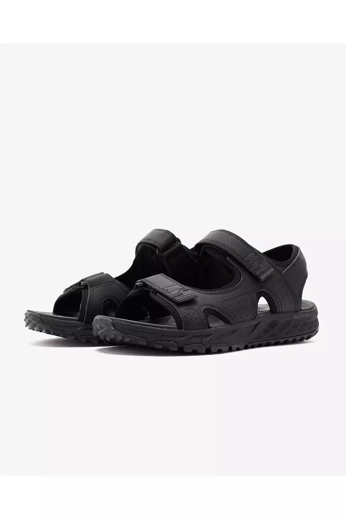 صندل مردانه سیاه Escape Plan Trail - Forever Pursuit برند Skechers - 822612258