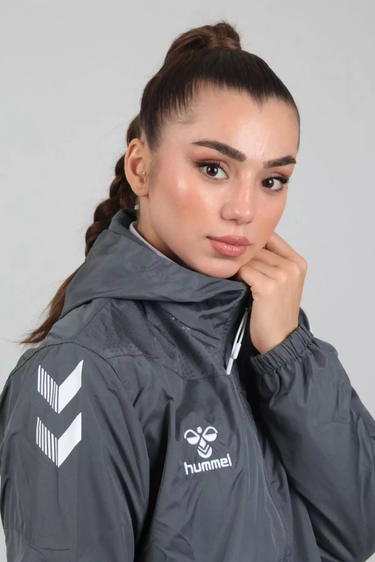 بارانی اورگان رنگ انترستیت برند hummel - 844064901