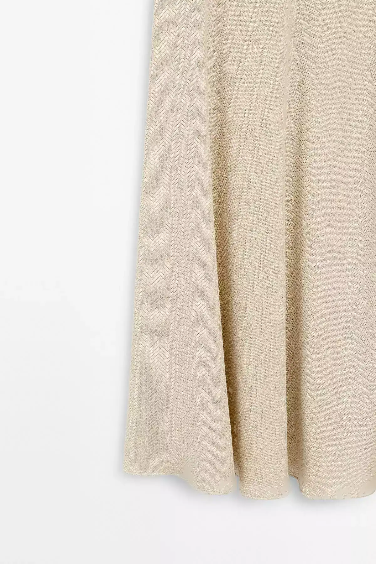 دامن بلند از ترکیب پنبه با بافت ماهیتیغی برند Massimo Dutti - 957599684