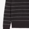 پلیور یقهدار پشمی راهراه برند Massimo Dutti - 984771840