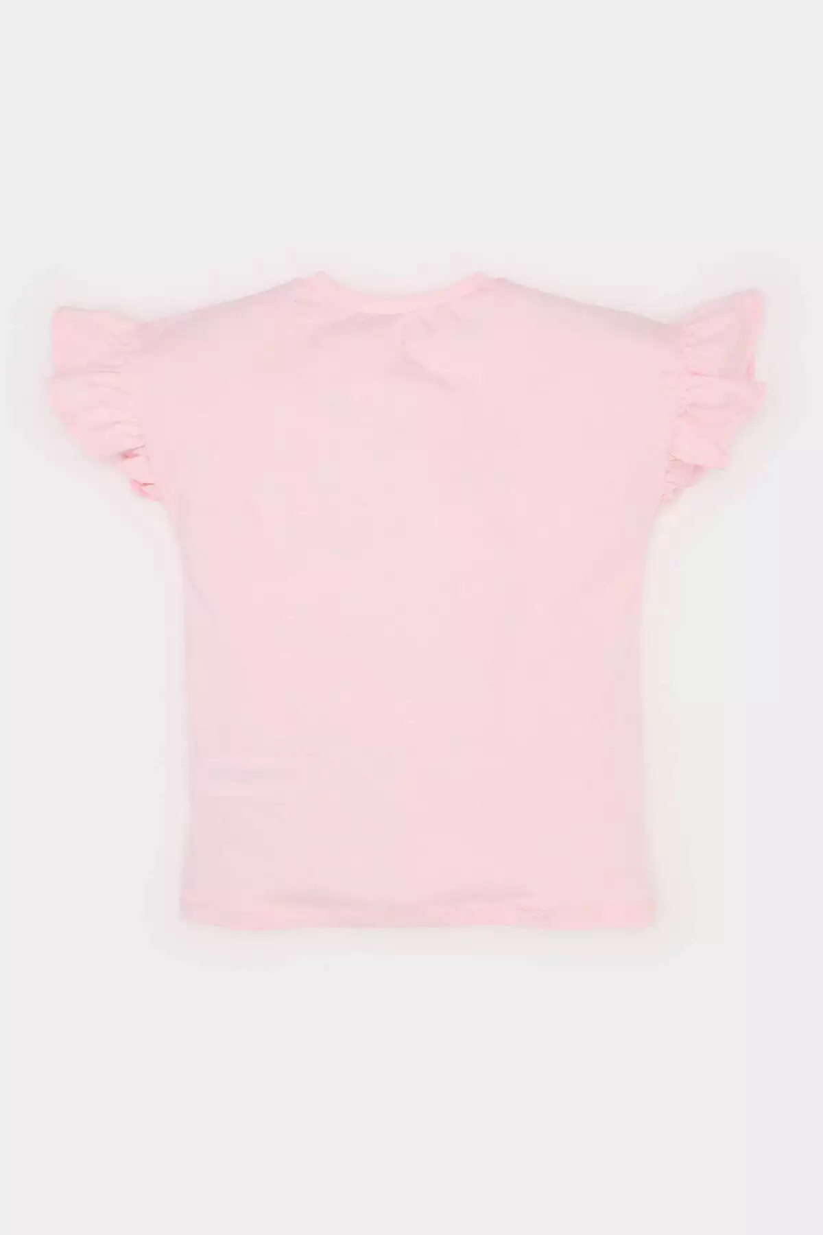 تیشرت کوتاهخوان دخترانه با یقه دوچرخهای و طرح گل Z9212A225SM برند Defacto - 924286248