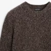 کشمیر ۱۰۰٪ دیباجی یقه دوچرخه برند Massimo Dutti - 988397597