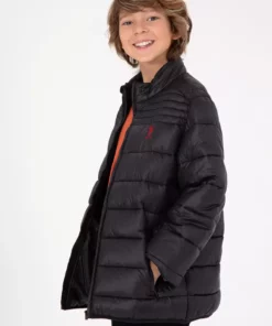 کاپشن سیاه پسرانه 50292884-VR046 برند U.S. Polo Assn. - 861381902