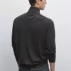 ژاکت با زیپ نخی برند Massimo Dutti - 967573815