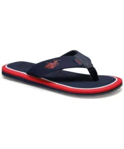 دمپایی مردانه لاکچری پارک آبی ویتوس U.S. Polo.Assn رنگ سرمهای برند U.S. Polo Assn. - 303809490