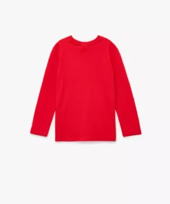 تیشرت دورگرد نخی با آستین بلند و طرح جمهوری برند Koton - 992751643