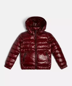 پالتوی بچگانه کلاهدار برند Guess - 942313069