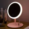 آینه آرایشی گرد LED دار شارژی 30*18 سانتیمتر برند XTRIKE ME - 987956479