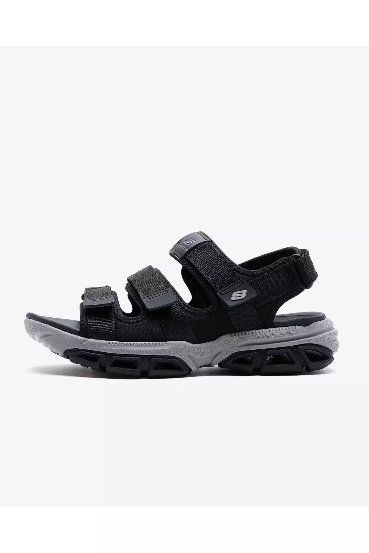 آتلان - صندل مردانه سیاه بودی 210444 بلک برند Skechers - 744517731