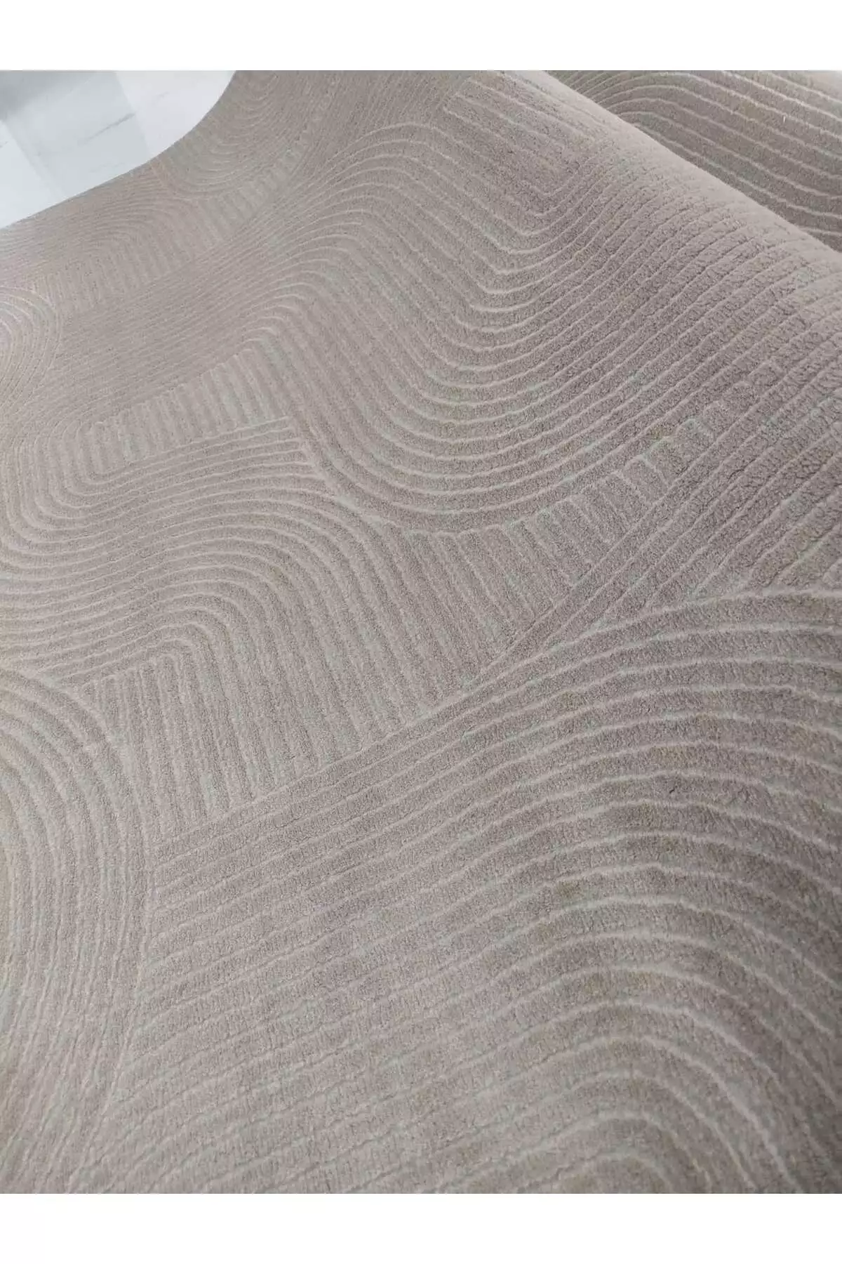 فرش بافته شده جوی رنگ کرم مخصوص اتاق، سالن، corredor و آشپزخانه برند Merinos - 896979895