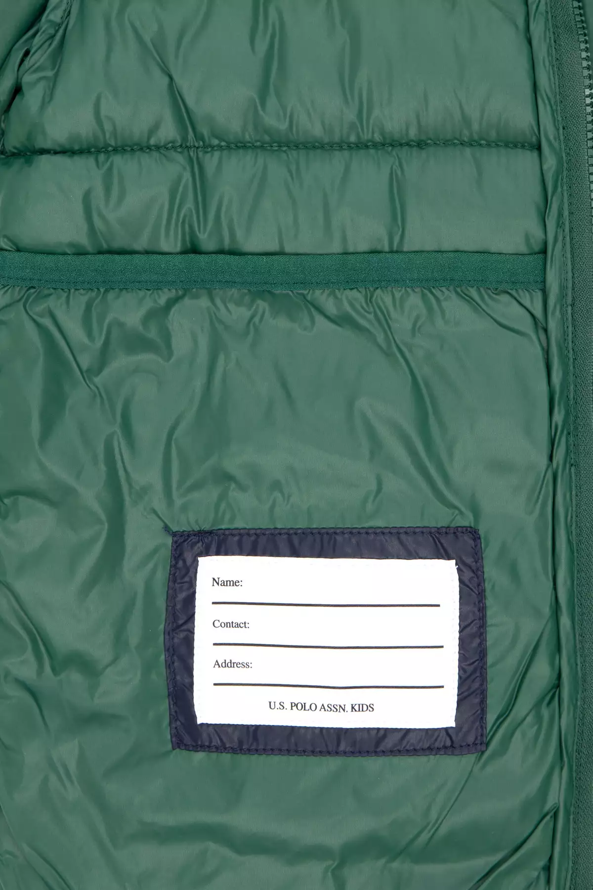 پالتو کمرنگ سبز تیره برای پسران شماره 50292884-VR079 برند U.S. Polo Assn. - 855953910