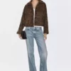 کابان کوتاه طرحدار برند Massimo Dutti - 974491805