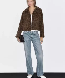 کابان کوتاه طرحدار برند Massimo Dutti - 974491805