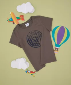 تیشرت یقه گرد پایه بیزون برای پسر بچهها مدل ۵۰۳۰۶۵۱۴-VR052 برند U.S. Polo Assn. - 904696227