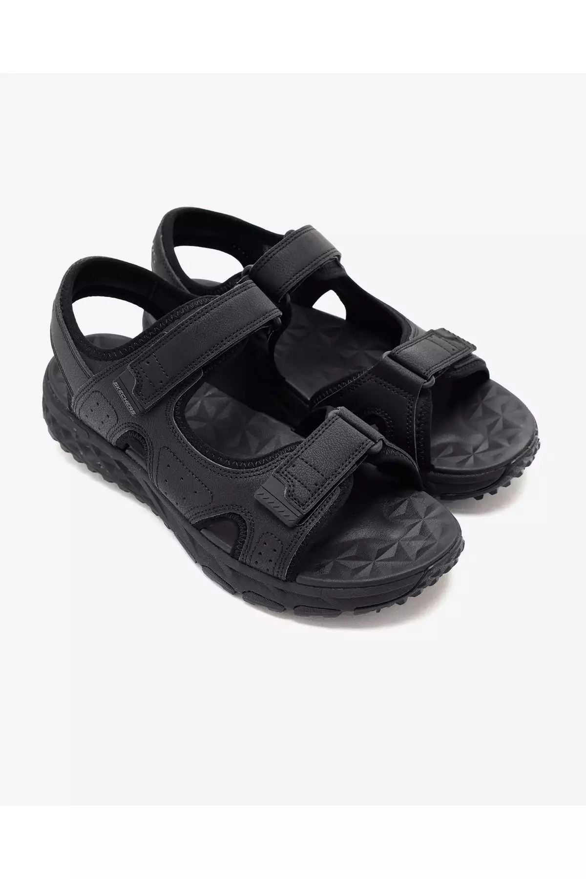 صندل مردانه سیاه Escape Plan Trail - Forever Pursuit برند Skechers - 822612258