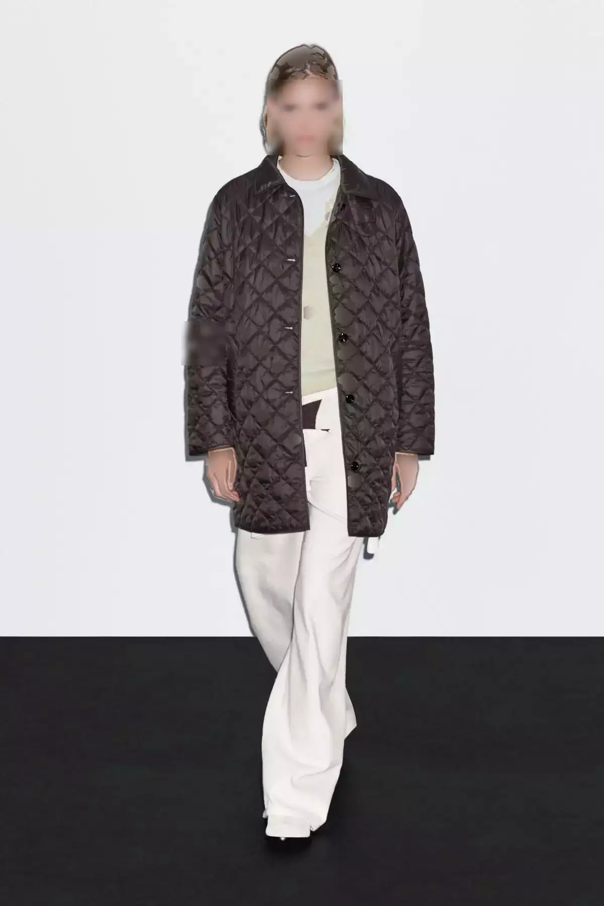 مونت بلند سبکی که کمی باد کرده است برند Massimo Dutti - 956199737