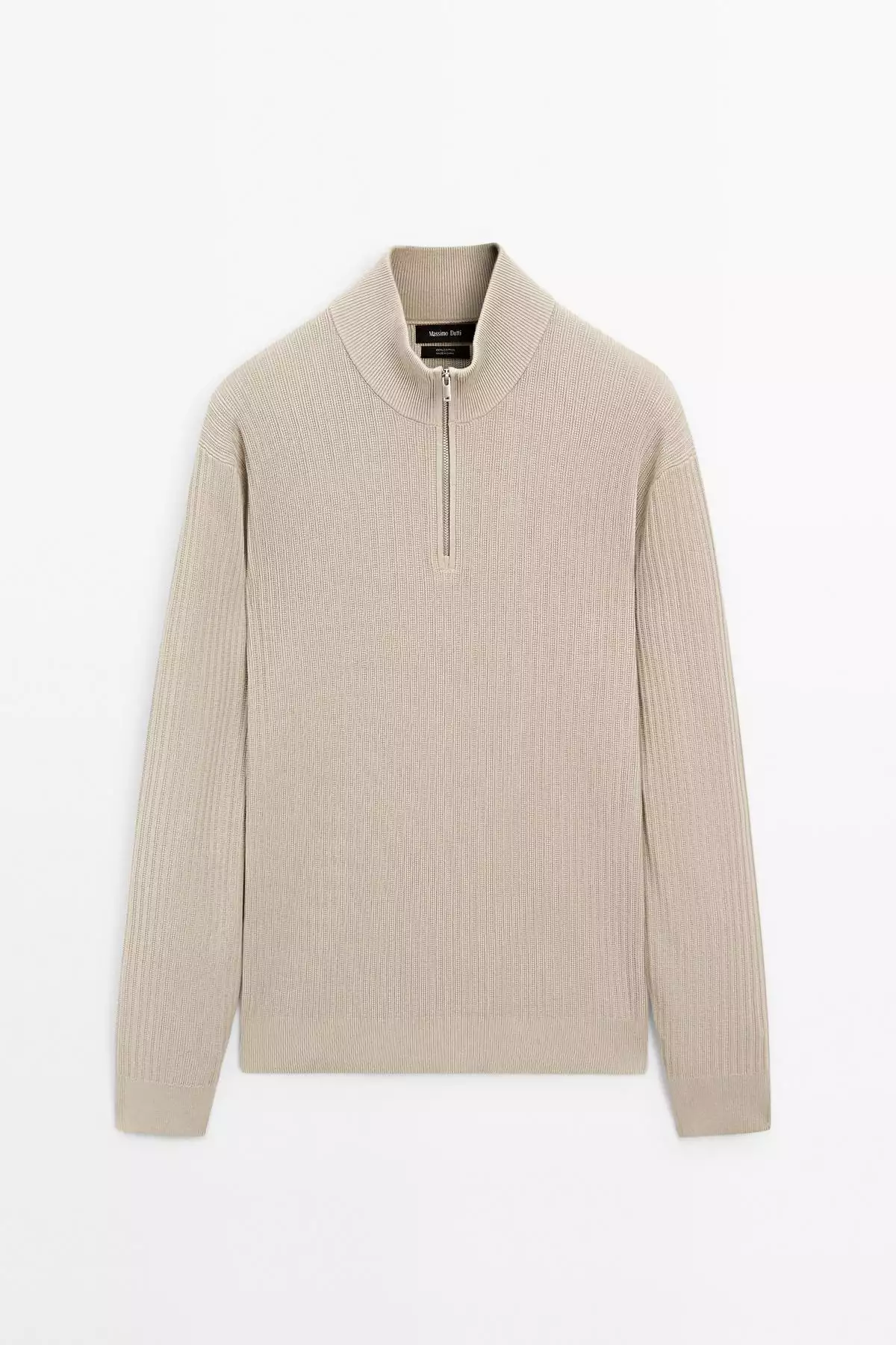 ژاکت با یقه دیپ طراحی شده از جنس بافتنی برند Massimo Dutti - 978135279